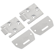 DURAFORCE Seat Bottom Hinge and Plate Set of 2 For EZGO TXT/Medalist 1995 Up Golf Cart