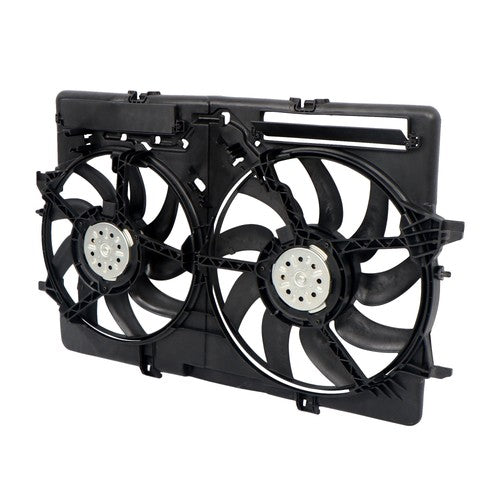 DURAFORCE For Audi S4/S5 2013-2015 Dual Radiator Condenser Cooling Fan Assembly AU3115113