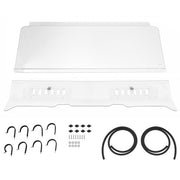 DURAFORCE Clear Full Size Front Vented Windshield Fit Polaris Ranger XP 700/ 800 EFI 2009