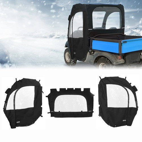 DURAFORCE PVC Soft Doors Cab Enclosure Rear Window for Kubota RTV400 RTV450 2008 2021