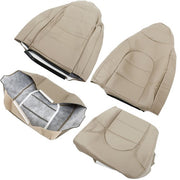DURAFORCE Driver & Passenger Leather Seat Cover New For Ford Ford F250 F350 F450 1999-2000