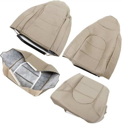 DURAFORCE Driver & Passenger Leather Seat Cover New For Ford Ford F250 F350 F450 1999-2000