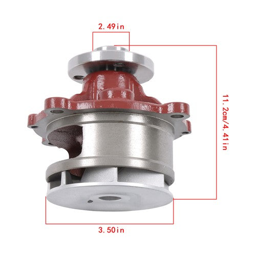 DURAFORCE Water Pump 21404502 3668561 for Volvo Excavator EC210 EC290B EC240B D4D D6D