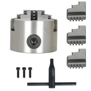 DURAFORCE K11-80 Self-centering Lathe Drilling Part 80mm 3 Jaw Lathe Chuck Manual Chuck 3"