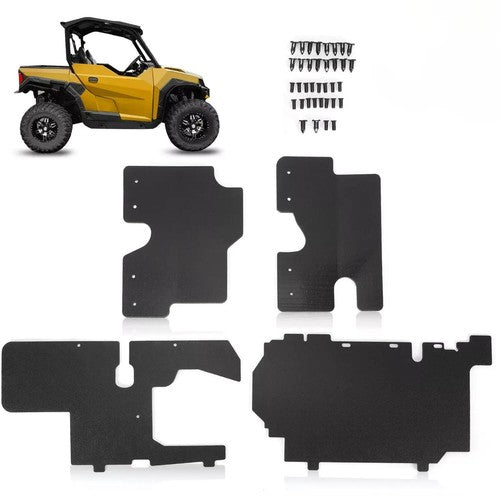 DURAFORCE Mud Guards Protection Radiator Shields Kit For Polaris General 1000 16-22