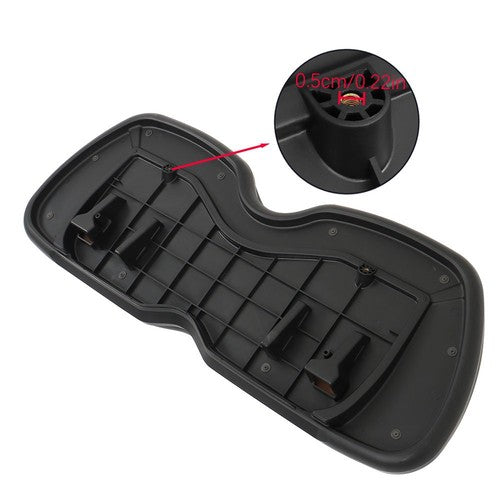 DURAFORCE For Club Car Precedent 2004-2011 Front Seat Cushion+Backrest Golf Cart Black NEW