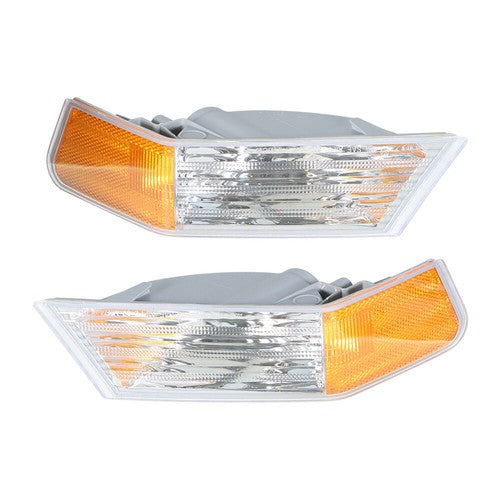 DURAFORCE Left & Right Parking Turn Signal Light Corner Lamp For Jeep Patriot l4 07-17