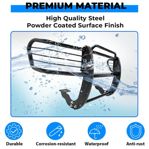 Brush Grille Guard Bumper Push Bar for Toyota 4 Runner 96 98 Tacoma 98 00