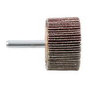 DURAFORCE 5 Pack 1-1/2" x 1" x 1/4" Aluminum Oxide Shank Mounted Flap Wheels 120 Grit