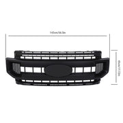 DURAFORCE Front Bumper Upper Grille Mesh Grill For Ford F250 XL/XLT 2020-2022 LC3Z-8200-BA