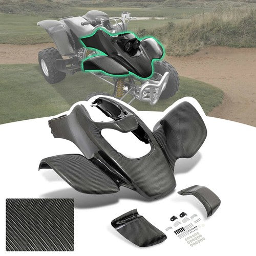 DURAFORCE Front Fender Kit Carbon Fiber Printing For Honda TRX 400EX TRX400EX 1999-2004
