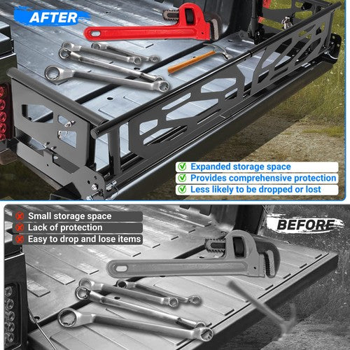 For Honda Pioneer 1000-5 2016-2025 2026 Rear Cargo Bed Extender Tailgate