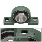DURAFORCE 2PCS UCP211-32 Solid Base Pillow Block Bearing 2" Bore Self Aligning 2 Bolt