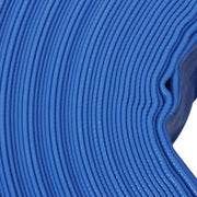 DURAFORCE 3" x 100 ft Blue PVC Lay Flat Water Discharge Pump Hoses，With 2 Clamps