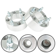 DURAFORCE Wheel Spacers For Honda Rincon 680 4x110 2" 74mm M10x1.25 Silver X4