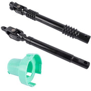 DURAFORCE Intermediate Steering Shaft Lower+Upper for Chevy Avalanche 1500 2500 Cadillac