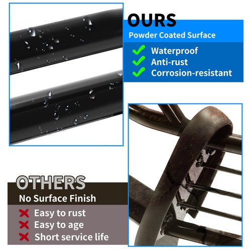 Black Brush Grille Guard with Hardware for 2002 03 04 05 Ford Explorer 4 Door