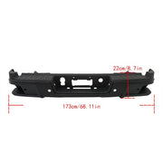 DURAFORCE Rear Step Bumper Assembly For 2019 2020 2021 GMC Canyon Chevy Colorado GM1103205