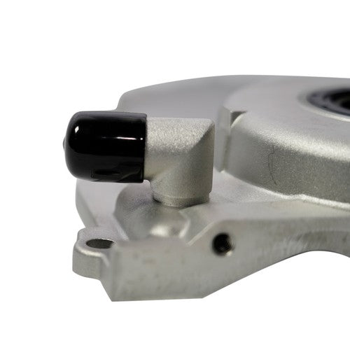 DURAFORCE New Timing Cover w/ 10an Turbo Oil Drain Fitting for GM LS Gen 3 4.8 5.3 5.7 6.0
