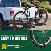 DURAFORCE 2" Hitch Mount Bike Rack Carrier Bicycle Rack Hitch Mount Carrier Platform