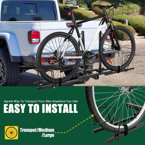 DURAFORCE 2" Hitch Mount Bike Rack Carrier Bicycle Rack Hitch Mount Carrier Platform