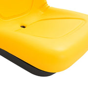 DURAFORCE 1X PU Yellow Complete Seat For John Deere 4X2 4X4 HPX Gator Turf E TH 6X4 TE