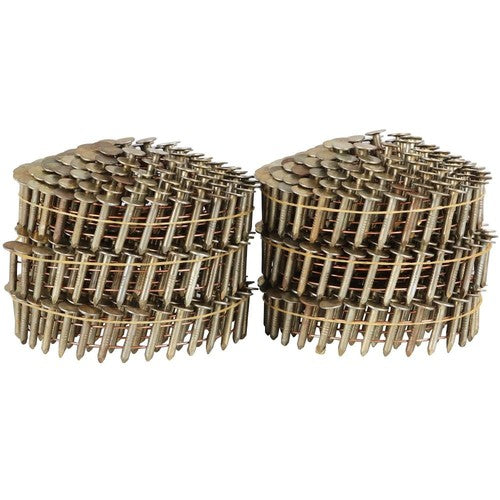 DURAFORCE 3600 full round head roof nails,3/4",15 degree inclined coil High-Quality