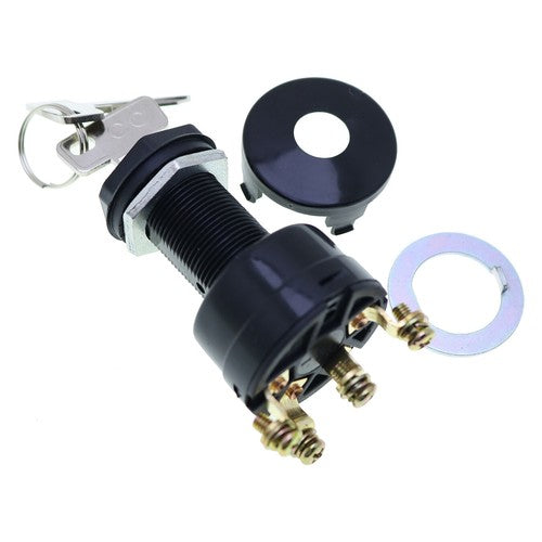 DURAFORCE Ignition Key Switch W/ 2 Keys 1018163-01 For Gas Club Car DS&96-02 Precedent