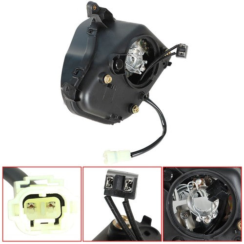 DURAFORCE Headlight Assembly Headlamp For Honda CBR600RR 2007 2008 2009 2010 2011 2012