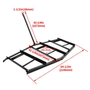 DURAFORCE 84" Driveway Drag Tow Behind Drag Harrow Gravel Grader For ATV UTV Tractor