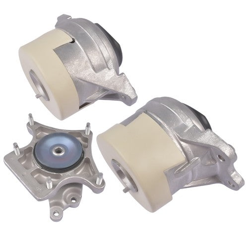 DURAFORCE 3Pcs Engine & Transmission Mount Kit 80001061 For Mercedes-Benz C300 E300 2.0L