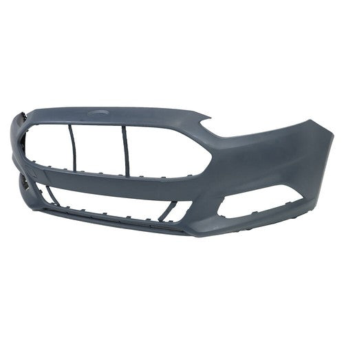 DURAFORCE NEW Primed Front Bumper Cover Fit For 2013 2014 2015 2016 Ford Fusion