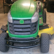 DURAFORCE 2-Bar Front Bumper Guard Lawn Protection W/ Stickers For John Deere 100 Series