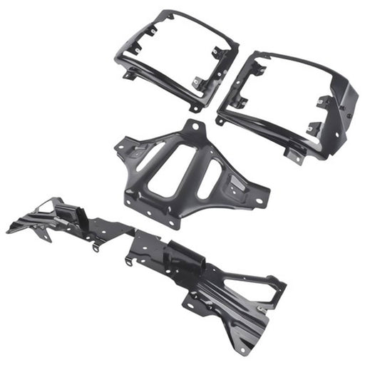 DURAFORCE Front Bumper Support & Mount Bracket Set for Chevy Silverado 1500 Pickup 2016-18