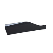 DURAFORCE Black & Chrome Rear Left Lower Door Molding Trim For 2015-2022 Nissan Murano