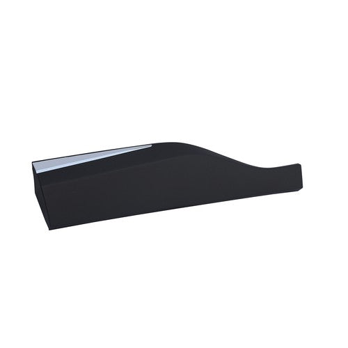 DURAFORCE Black & Chrome Rear Left Lower Door Molding Trim For 2015-2022 Nissan Murano