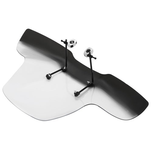 DURAFORCE 2-Tone Large Windshield Windscreen Screen Protector For ATV Motorcycle Harley