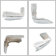 DURAFORCE Rear Bumper End Right Passenger Side For Toyota Tundra 2014-2017 W/ Holes Chrome