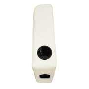 DURAFORCE 7" Right Pontoon Arm Rest For Universal Pontoon Boat Parts White #8WD112-204
