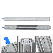 DURAFORCE 2Pcs With Lock Heavy Duty Drawer Slides 30 Inch 500 Lbs Extension Rails Rail