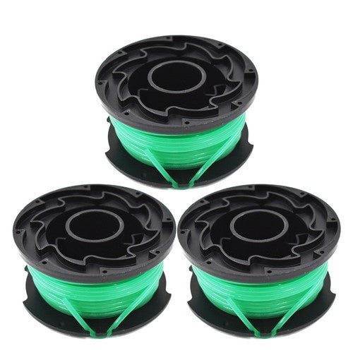 DURAFORCE Replacement Trimmer Spool Line For Black & Decker SF-080 Auto Feed 3 Pack