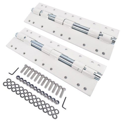 DURAFORCE 2x 55721 Swing Away Bracket White Alloy Steel Powder-Coated for Electric Jacks