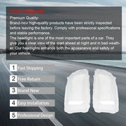 DURAFORCE Left + Right Lens Cover Lampshade For Land Rover Range Rover Sport 2010-2013