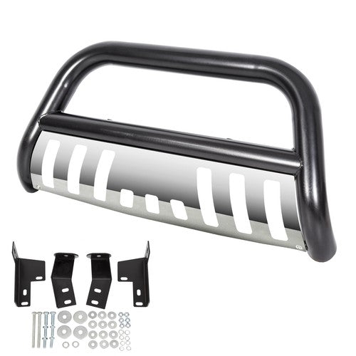 Front Push Bumper Bull Bar Grille Guard Stainless For Toyota Tacoma 2005-2015