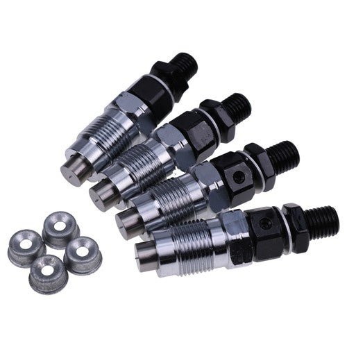 DURAFORCE 4xFuel Injector 16454-53905 forKubota V2203 V2403 M4700 M4900 M5140 M5400 MX5100
