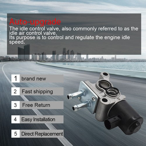 DURAFORCE For 96-00 Honda Civic DX 1.8L Idle Air Control Valve IAC 36450-P2J-J01