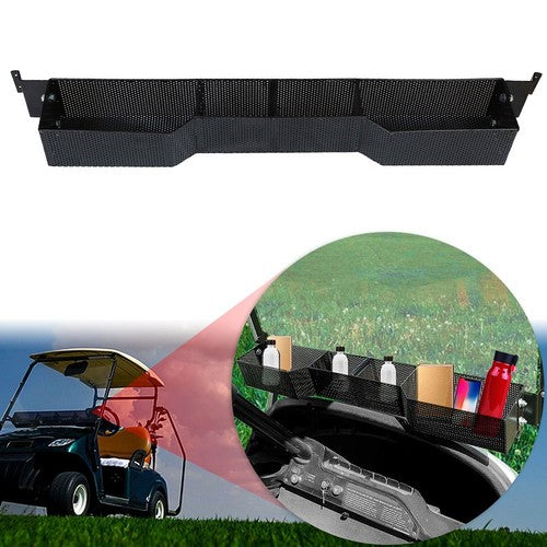 DURAFORCE Front Inner Storage Basket And Rack For Club Car DS & Precedent 2000-UP Golf Car