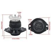 DURAFORCE LH&RH Engine Motor Mounts 2PC For Chrysler 300 Challenger Dodge Charger 11-22