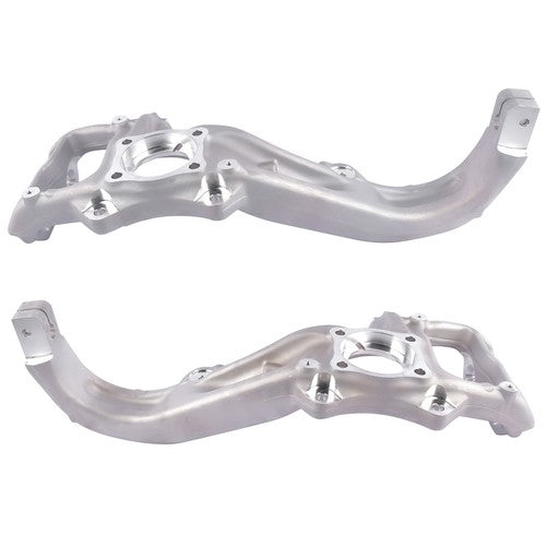 DURAFORCE Front Driver & Passenger Steering Knuckle for Tesla X 2016 2017 2018 2019 2020
