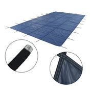 DURAFORCE 18x34 ft Pool Safety Cover Rectangular Inground Swimming Pool Cover For 16x32 ft